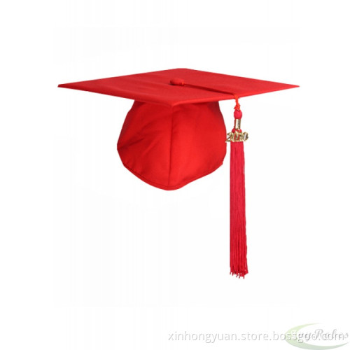 Blank color custom wholesale graduation cap